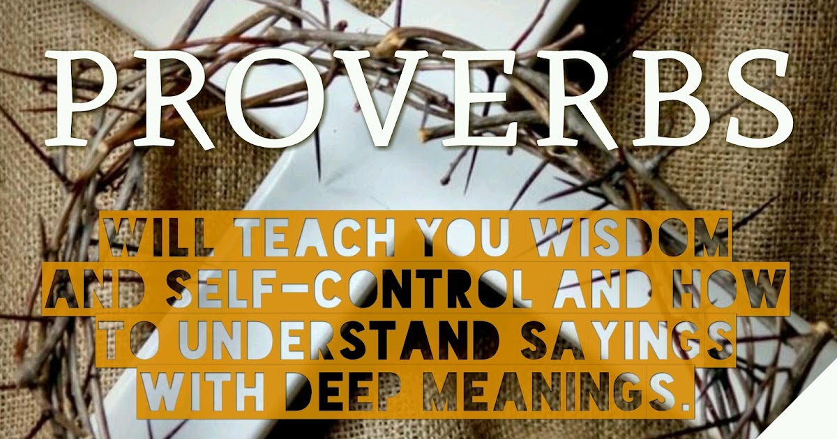 Amsal dan Hikmat ~ AoC