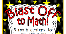 Classroom Freebies: Blast off to Math! {5 Centers}