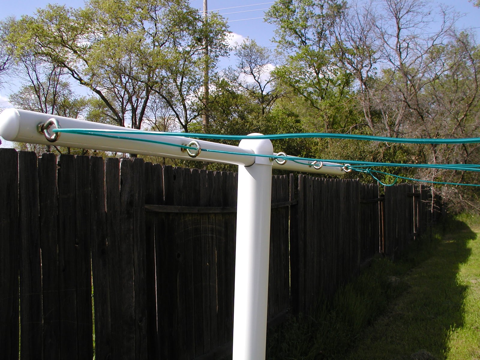 Tuesday Mornings A Backyard Clothesline