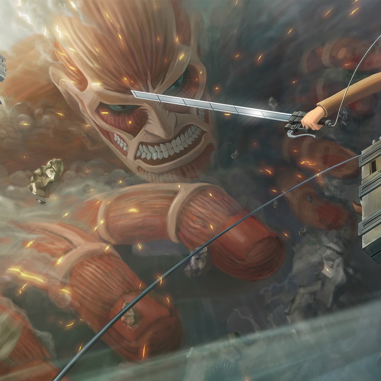 Colossal Titan, Attack on Titan, 4K, #22 Wallpaper