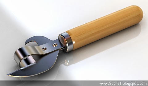 free 3d model can opener