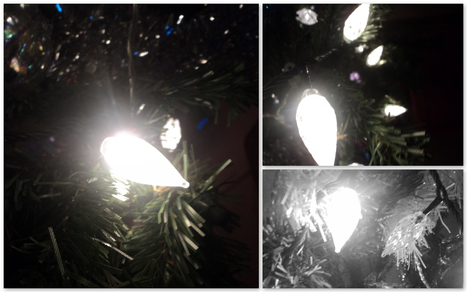 Where Roots And Wings Entwine Notcutts warm white LED cone lights review.