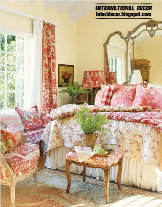 Provence style interior designs textiles ideas