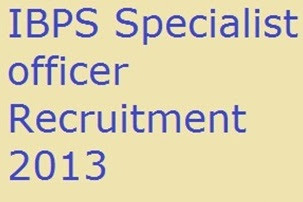 IBPS specialist officer