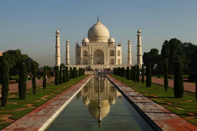 The Taj Mahal in India
