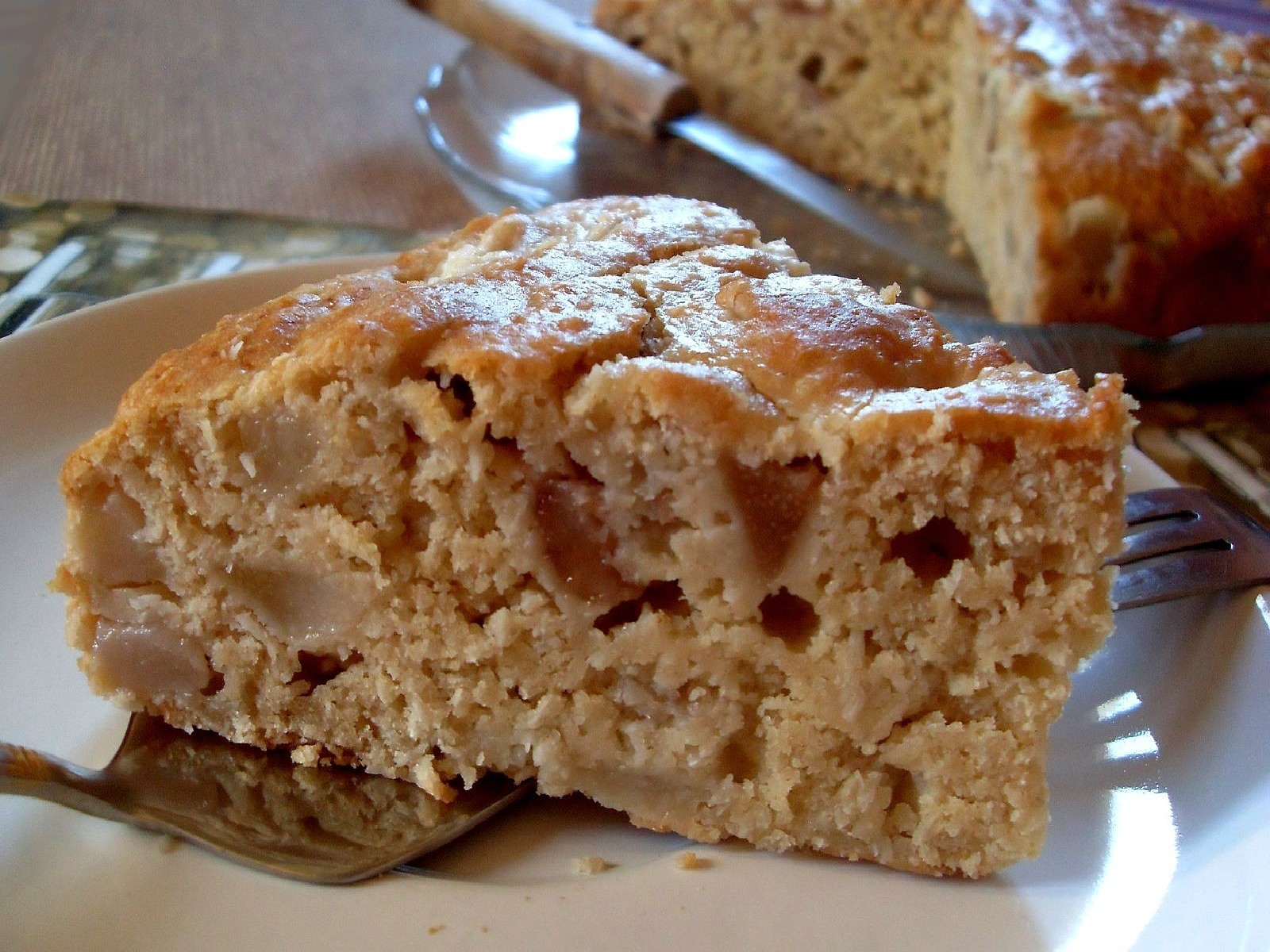 Ma Cuisine Végétalienne: Gâteau moelleux poires noix de coco (Vegan)