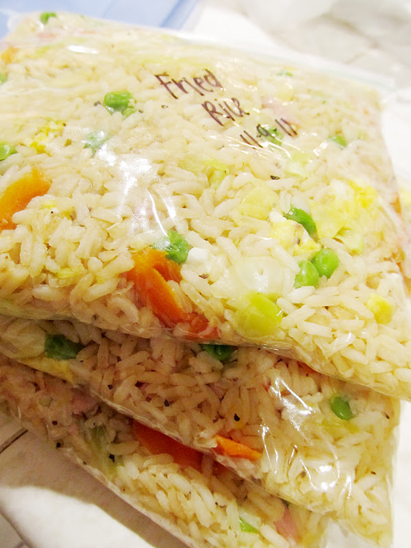 Lovely Little Snippets Freezer Fried Rice