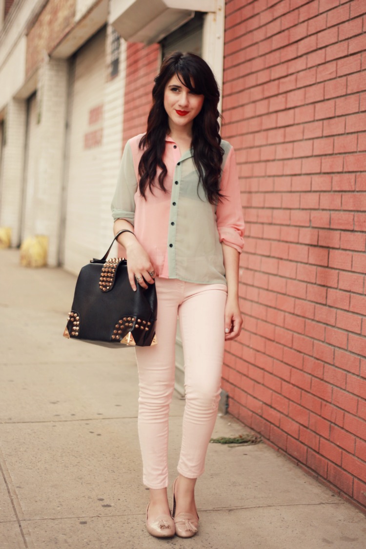 Flashes of Style: Outfit // Pastel Colorblock