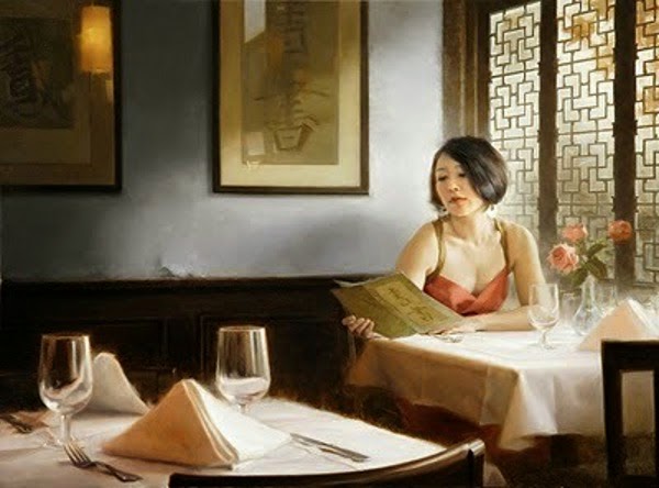 Lovely Figurative Paintings by Thomas Reis