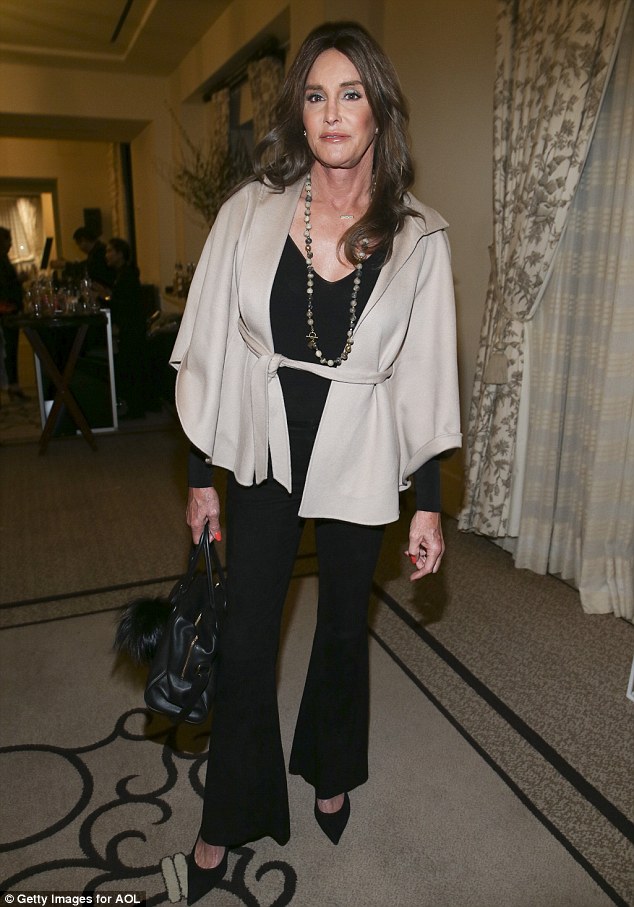 ... Diane Sawyer, also had a chic black leather purse on hand, which was accessrosied with a fluffy black keychain that was nearly identical to the ones her ... I actually had my boobs removed' says Caitlyn Jenner