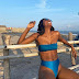 Beverly Osu shows off her curves in skimpy bikini
