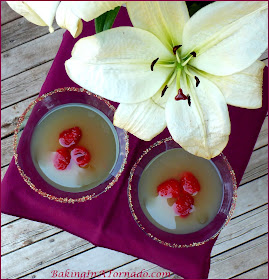 Lemon Rasp-tini, a refreshing summer cocktail. | Recipe developed by www.BakingInATornado.com | #recipe #cocktail
