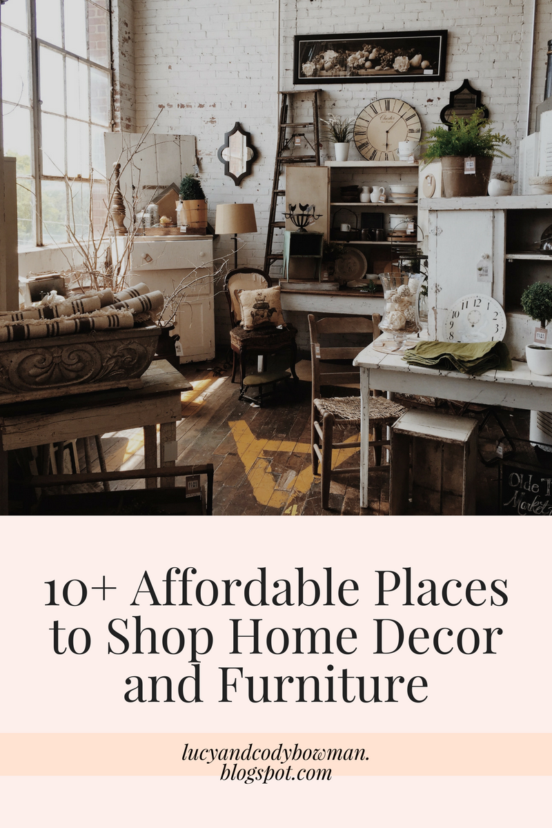 10 Affordable Places To Shop For Home Decor And Furniture Lucy
