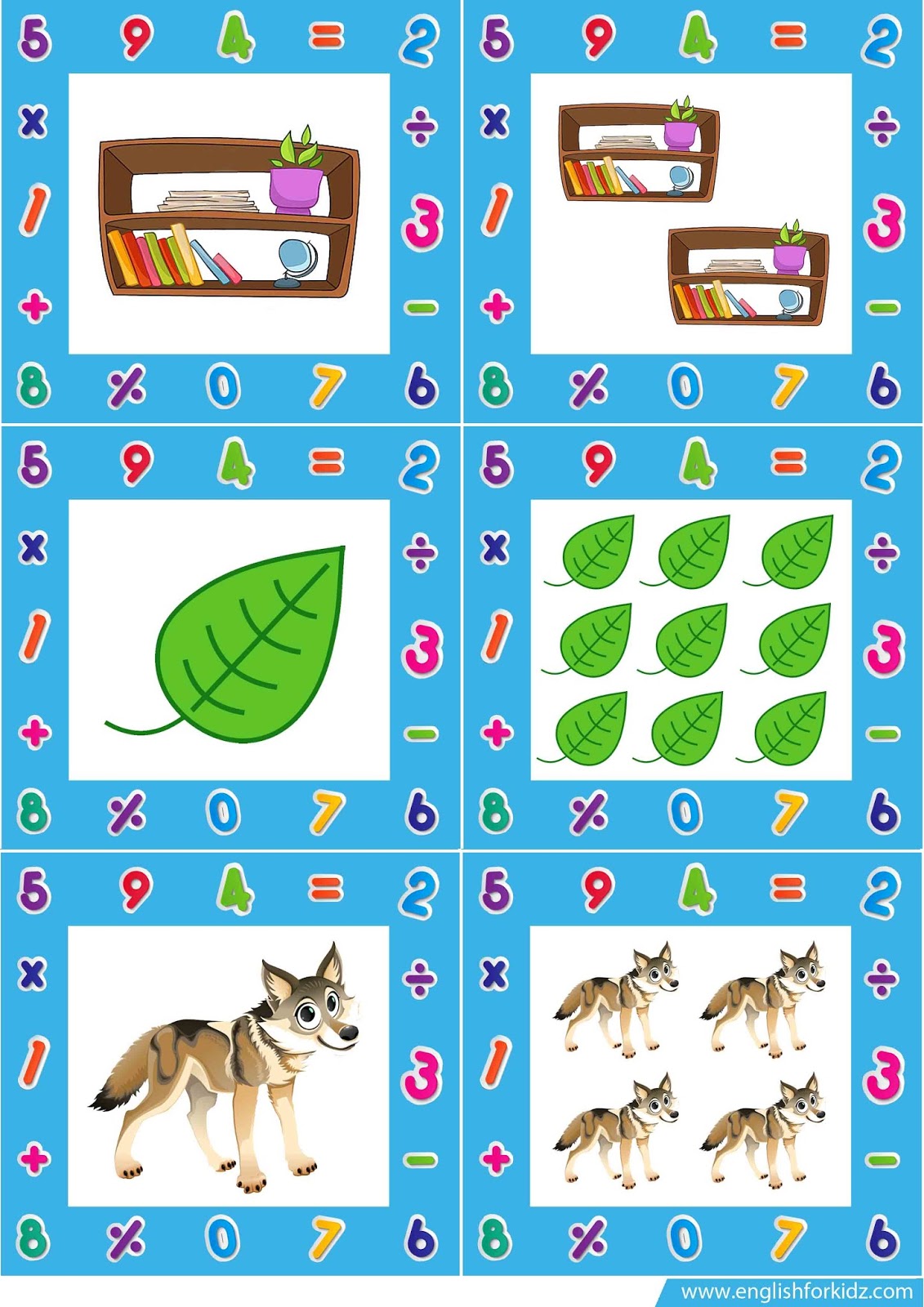 Singular And Plural Nouns Flashcards
