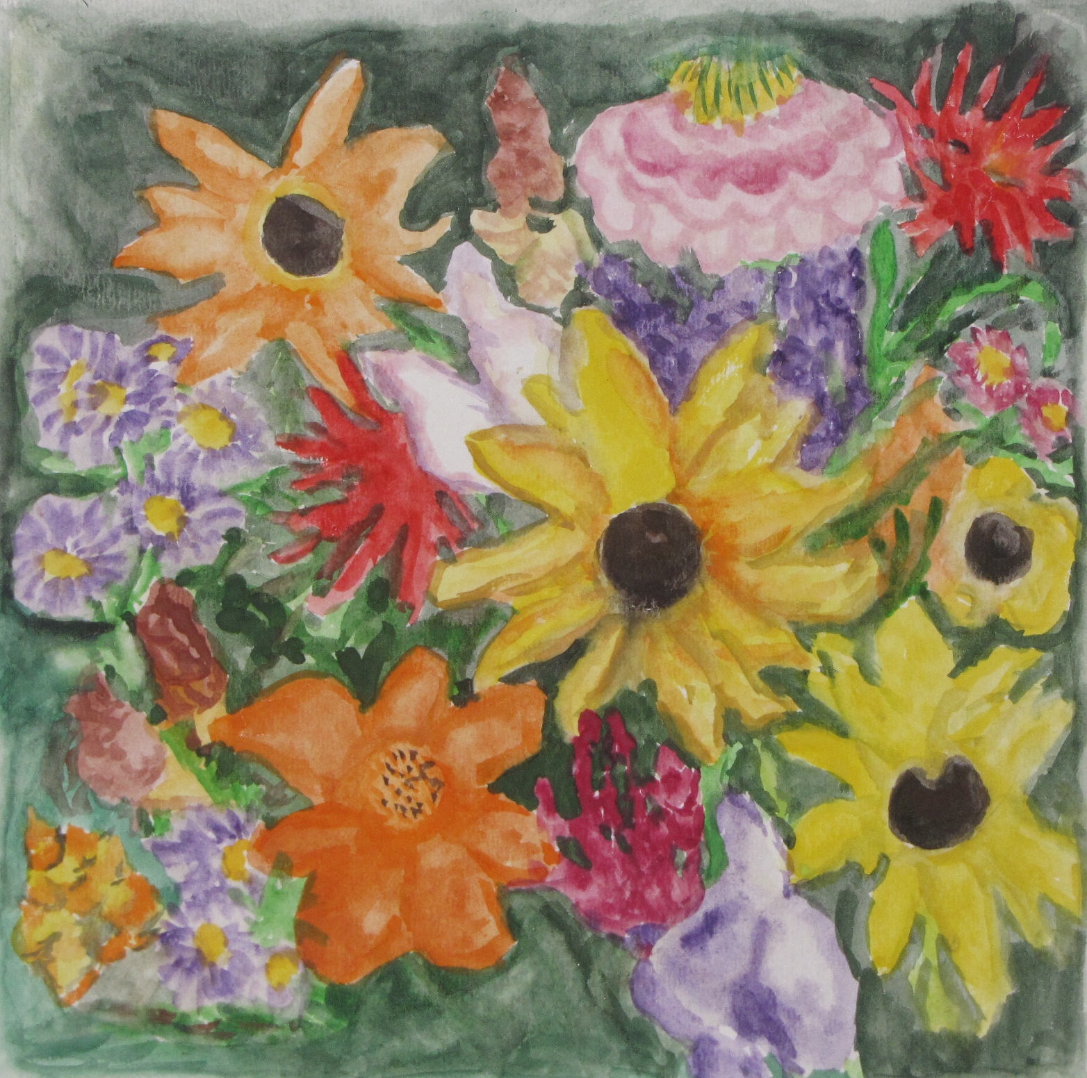 This and That 2017 Variety Monthly Artist Challenge Painting