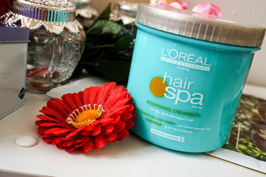 REVIEW L'OREAL HAIR SPA NOURISHING TREATMENT Fretty Anggeni