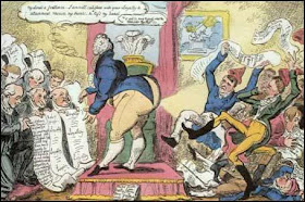 Loyal Addresses and Radical Petitions by George Cruikshank, 1819