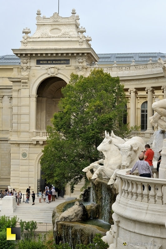 entrée du musée des beaux arts marseille photo Pascal Blachier