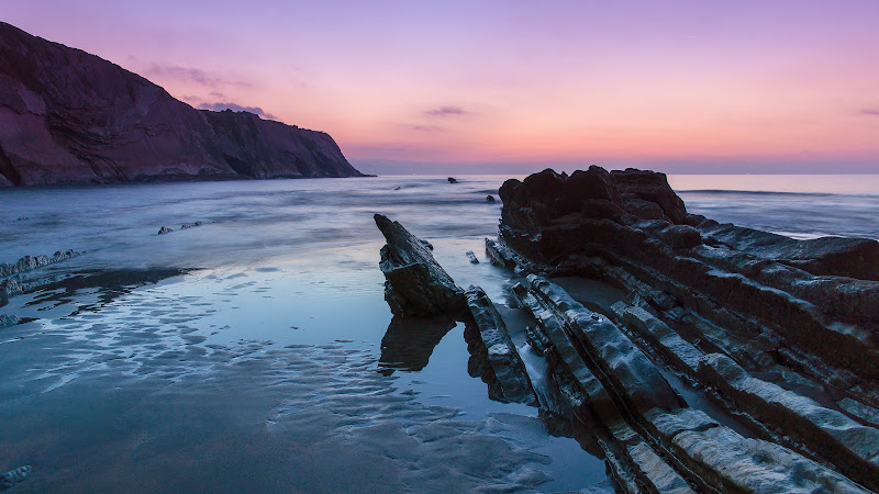 Ocean at Low Tide