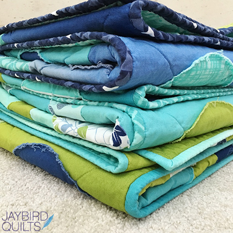 Jaybird Quilts: Warm Company Batting Comparison with my Dot Party Quilts