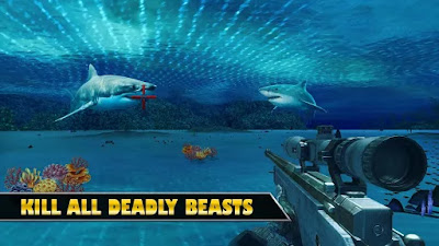underwater shark sniper hunter apk