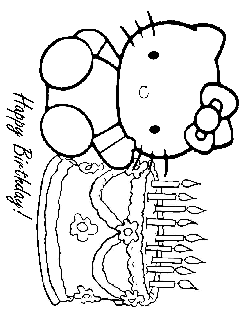 Hello Kitty Coloring Pages Google