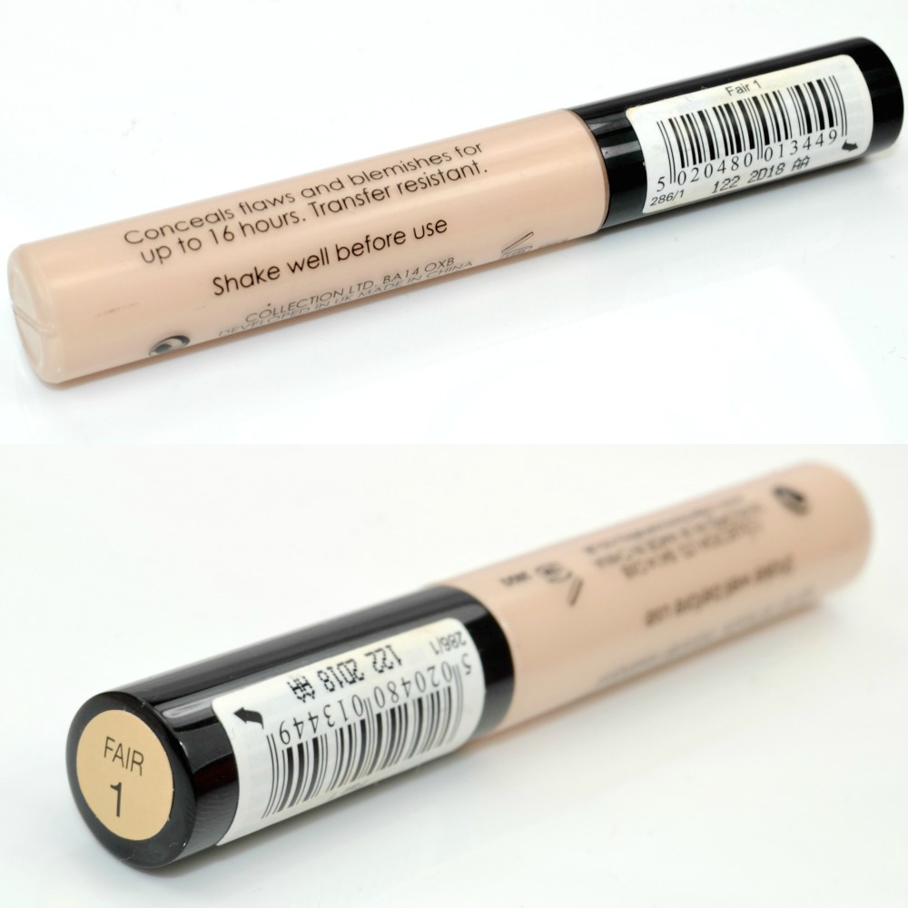Collection Lasting Perfection Ultimate Wear Concealer Fair Review and Swatches Collection Lasting Perfection Ultimate Wear Concealer Fair Review and Swatches
