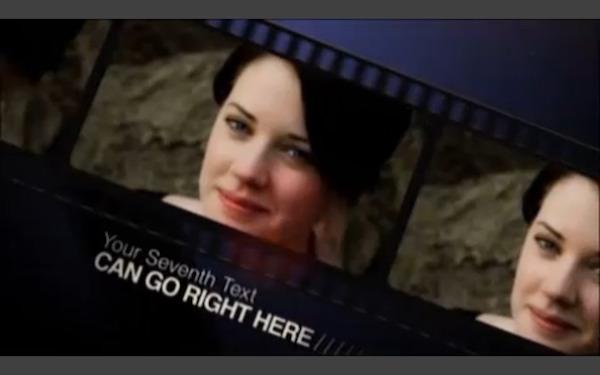Film Strip After Effects Template