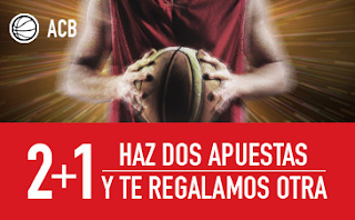sportium ACB: Haz 2 apuestas y 1 Gratis 12-13 mayo sportium ACB: Haz 2 apuestas y 1 Gratis 12-13 mayo