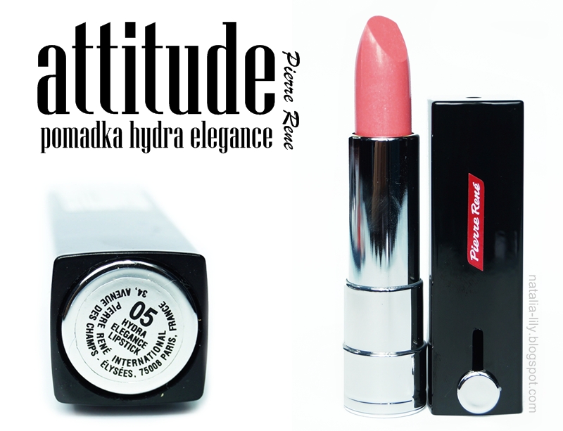 Blog Brylantina: Konturówka Lip Matic oraz pomadka do ust Hydra Elegance | Pierre Rene