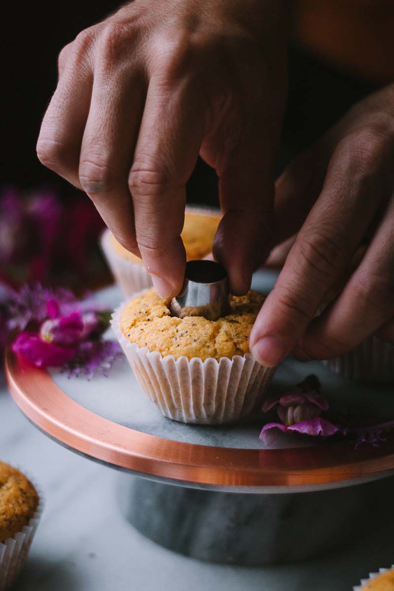 Passion Fruit and Poppy Seed Cupcakes