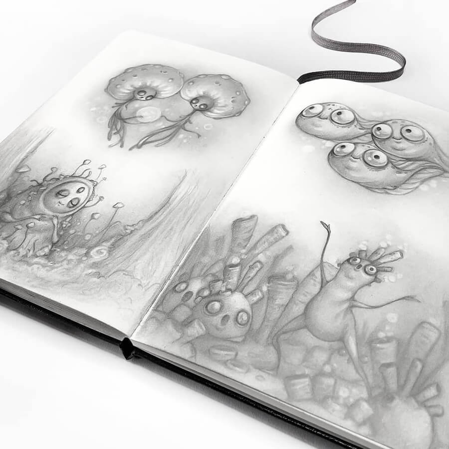 01-Drawings-of-Creatures-Stella-Bialek-www-designstack-co