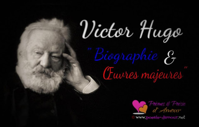 Victor Hugo : Bibliographie et principale œuvres Fonds d'écran de Victor Hugo (Noir & Blanc)