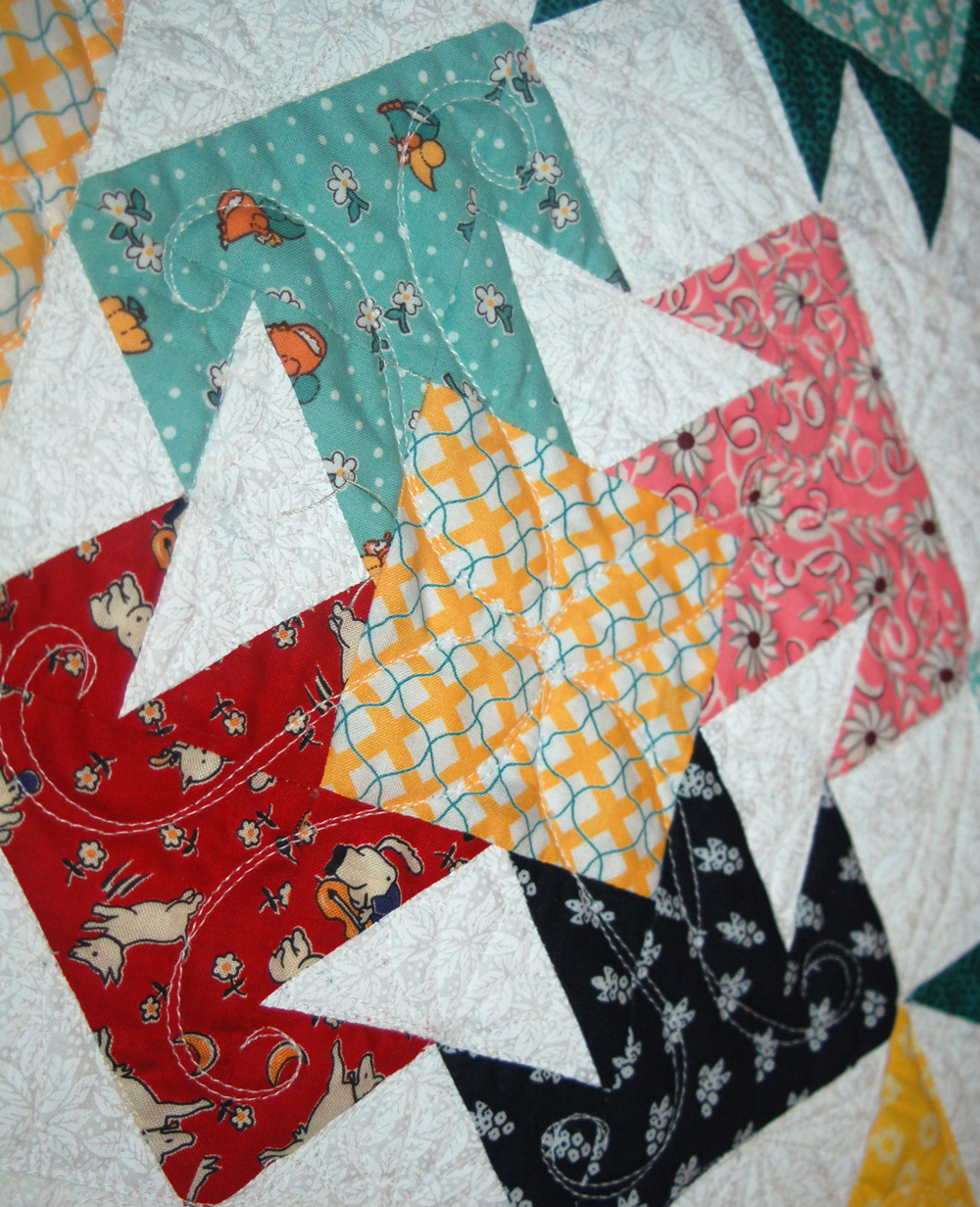 Stitchnquilt: Ode to the Thirties Quilt