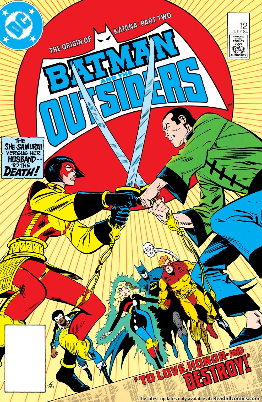 Batman And The Outsiders 012 1984 Read Batman And The Outsiders 012