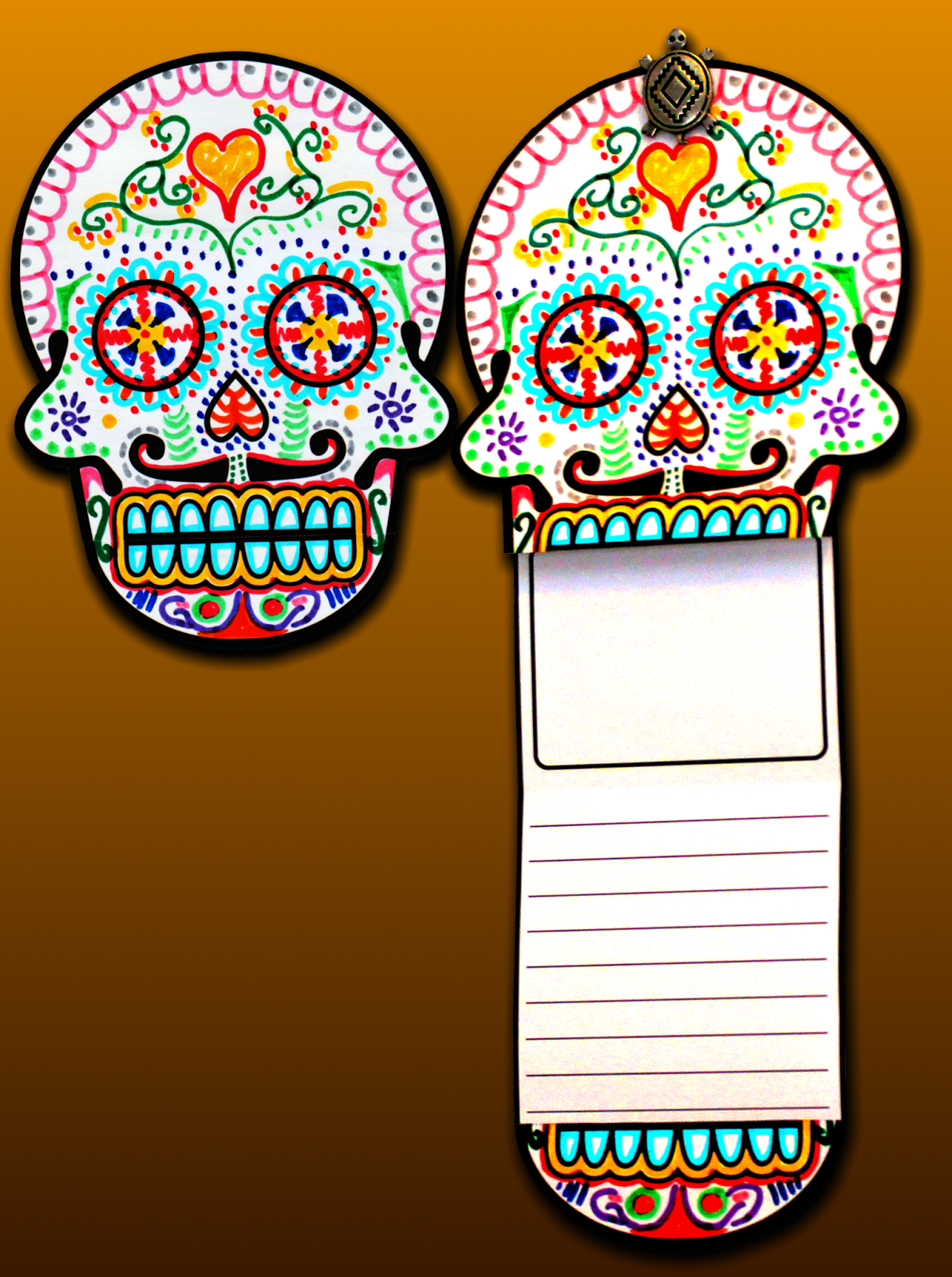 Bendecir Bolsa moverse Me encanta escribir en español: Calavera para el Día de Muertos.