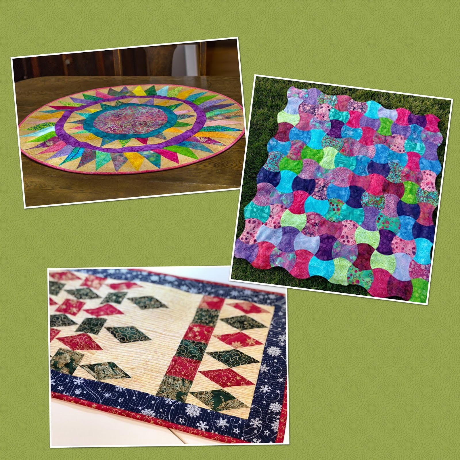 MooseStash Quilting Table Scraps "Island Batik" Wrap up