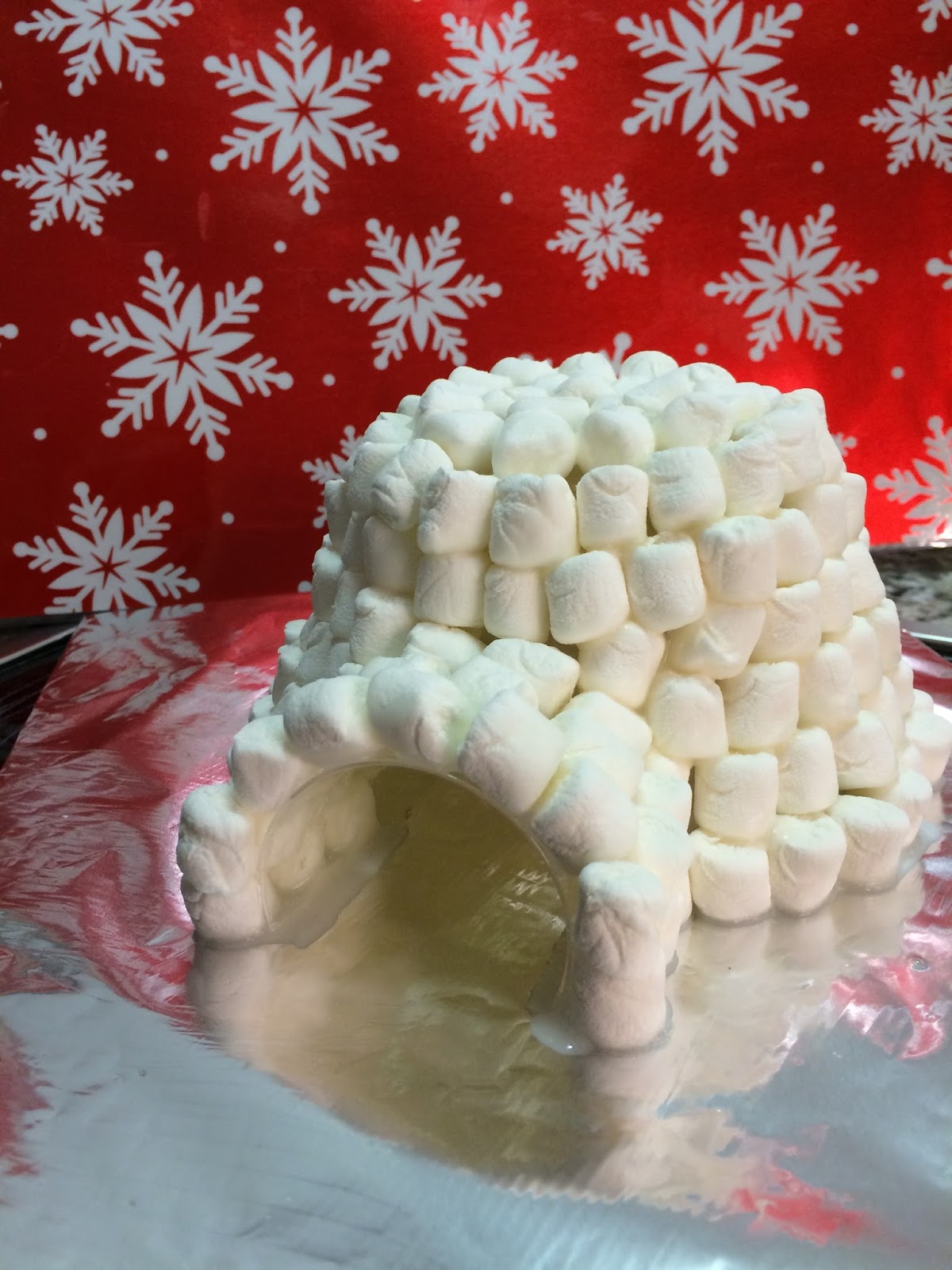 How to build a marshmallow igloo