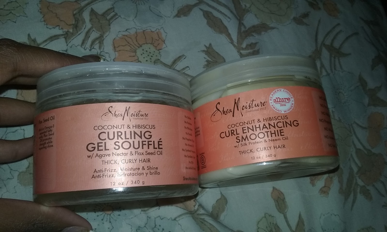 Product Review Shea Moisture Gel Souffle vs. Curl Enhancing Smoothie Pt. 2