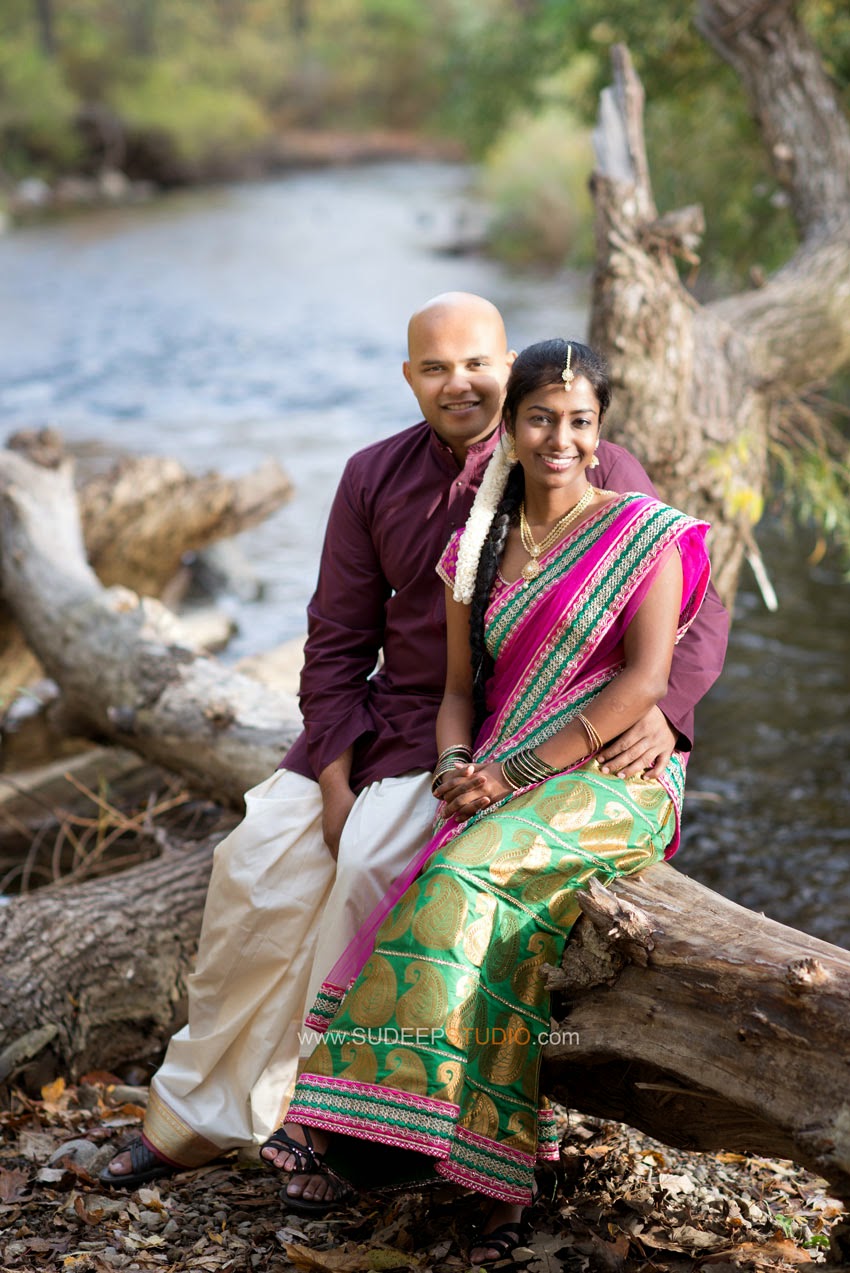 Ann Arbor Indian Wedding Engagement Session - Sudeep Studio.com