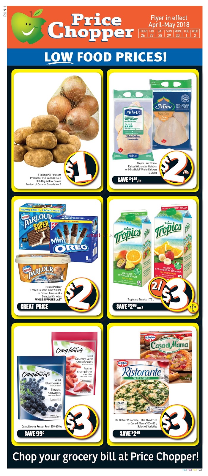 price chopper flyer valid april 26 may 2 2018 low food prices price chopper flyer ma