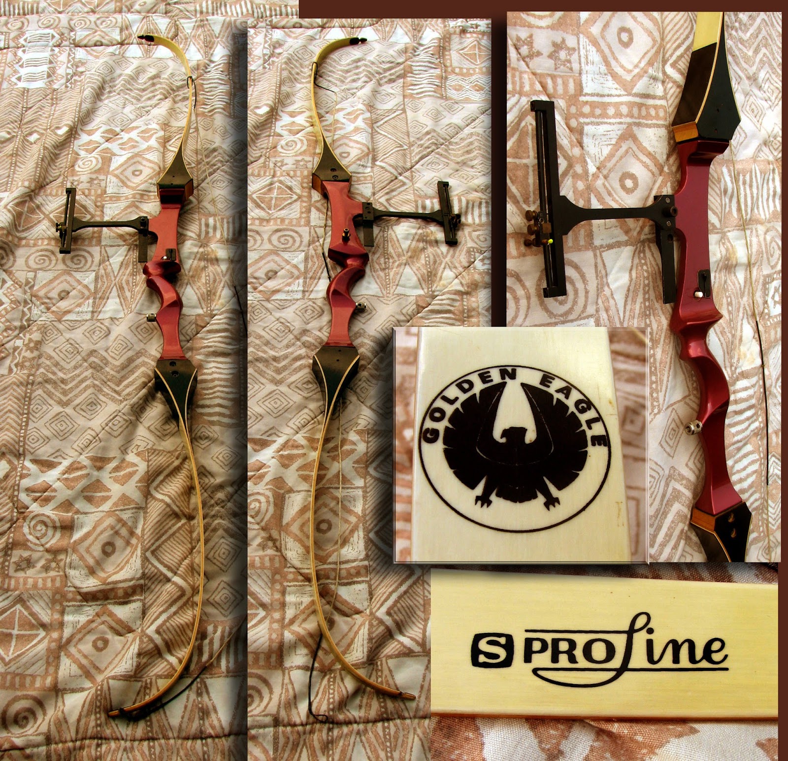 VINTAGE SHAKESPEARE / ROOT ARCHERY The GOLDEN EAGLE recurve