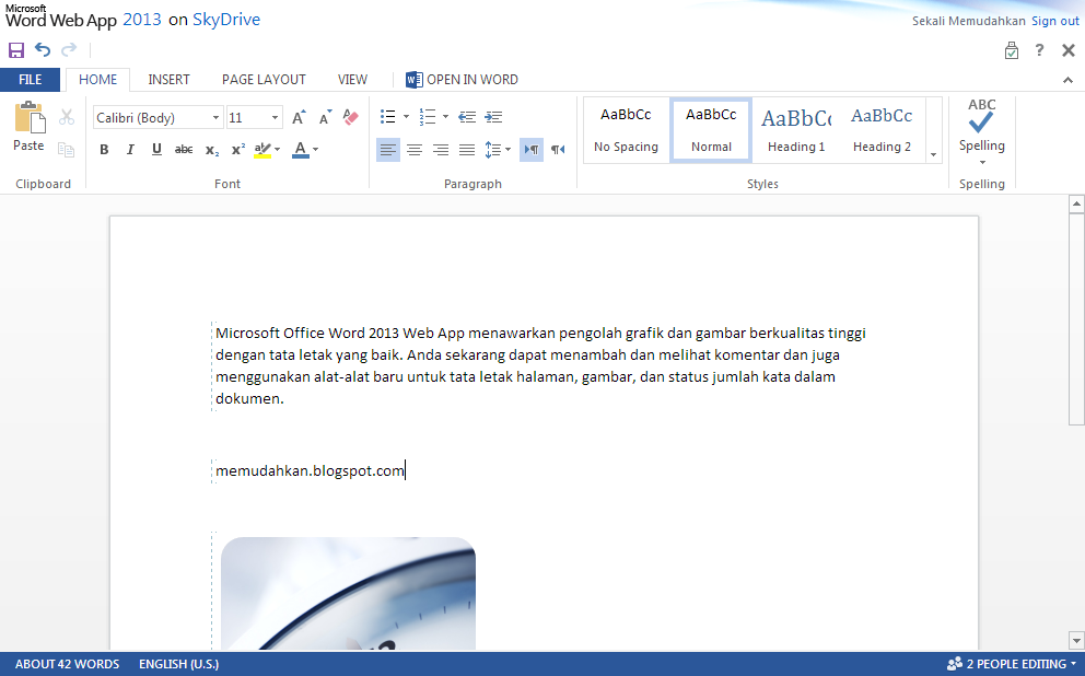 Microsoft Office 2018 Web Apps Final Telah Tersedia di SkyDrive