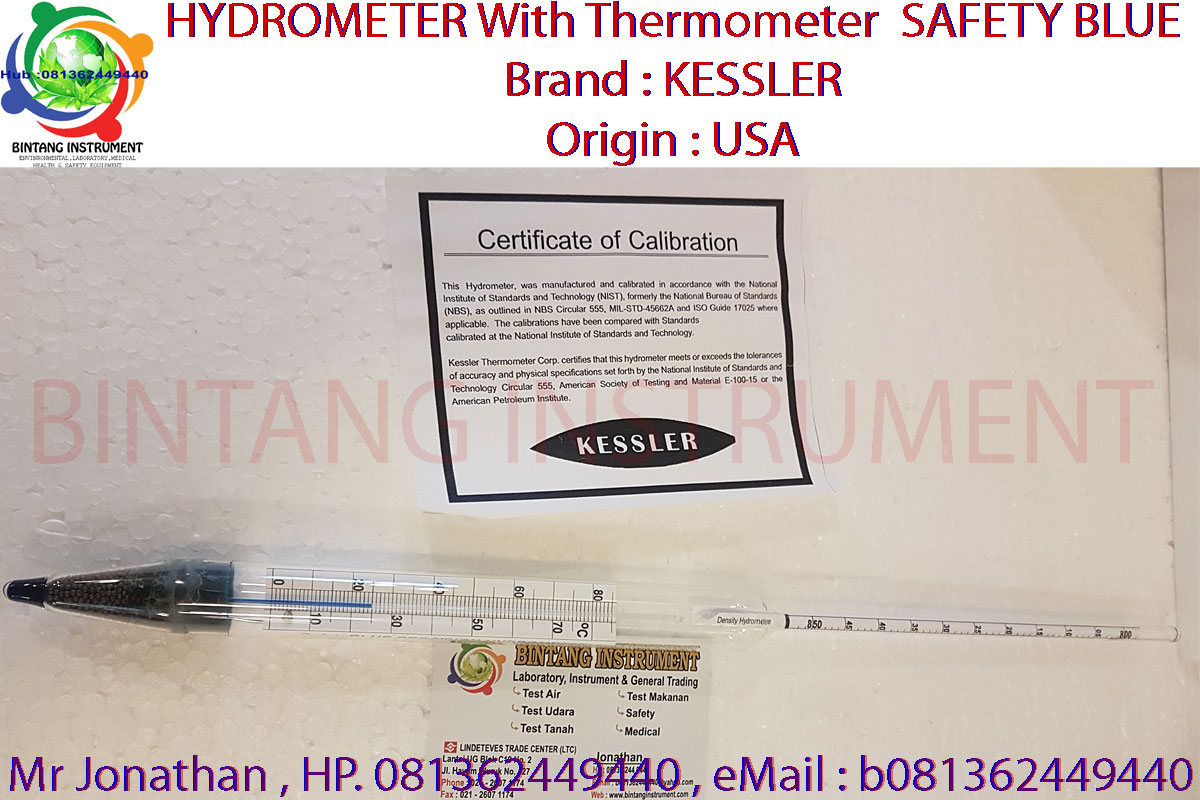 . 081362449440 Jual Hydrometer Kessler 0.7000.750 , 0.8000.850 , 0.