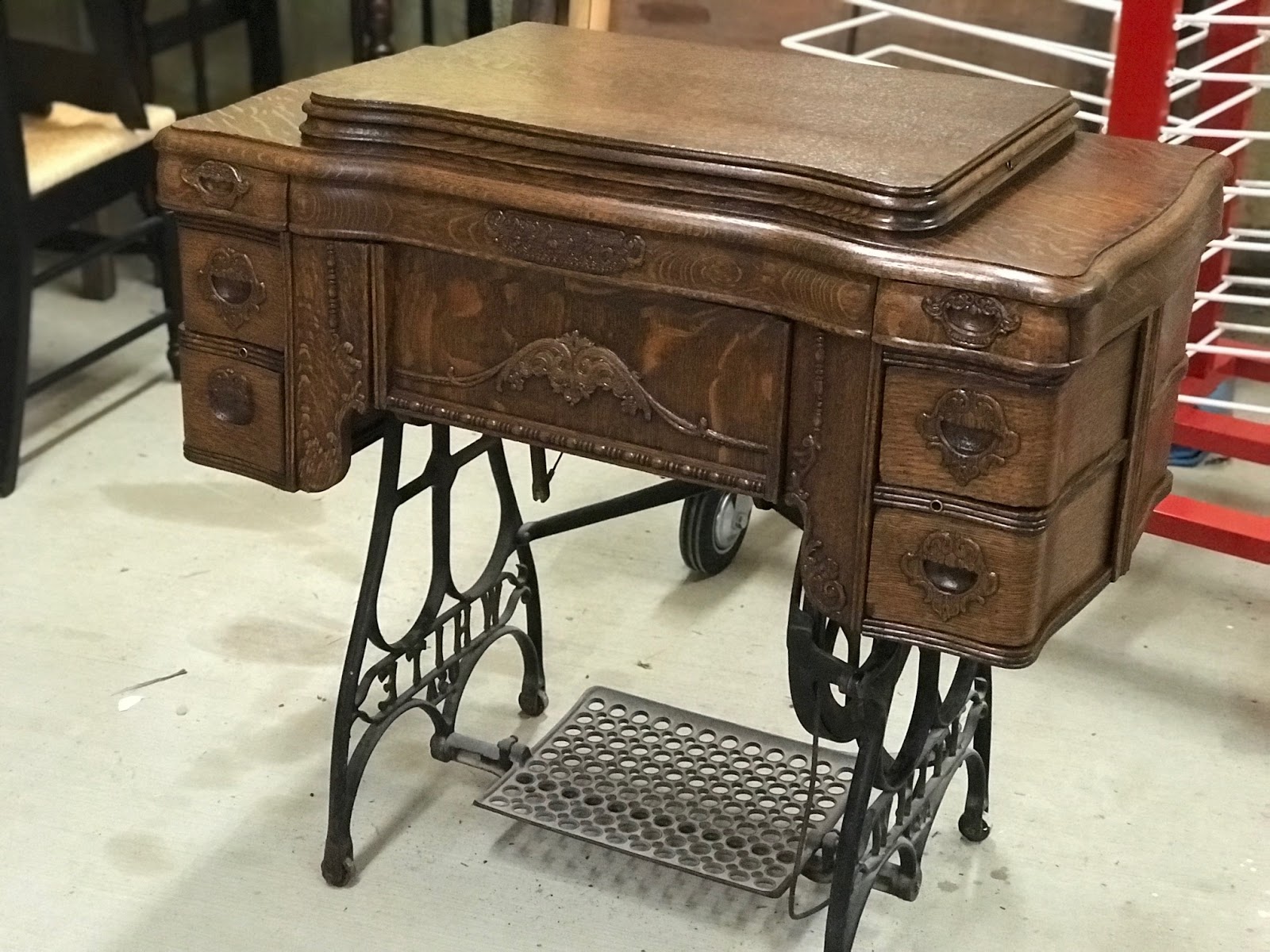 The Painted Door Memphis Furniture Refinishing & Restoration Antique Sewing Machine Restoration