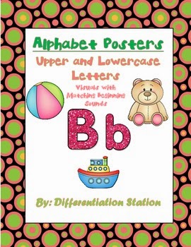 http://www.teacherspayteachers.com/Product/Alphabet-Posters-with-Visual-Images-of-Beginning-Sounds-826531