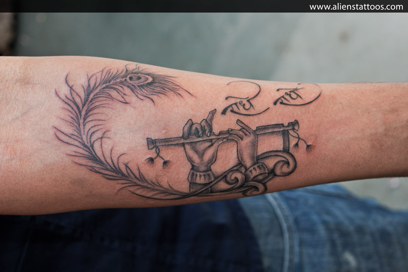 radhe ma feet tattoo by being animal tattoosJPG1 by Samarveera2008 on  DeviantArt