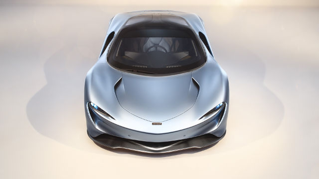 McLaren Speedtail Hyper GT Face - Fond d'écran en Ultra HD 4K