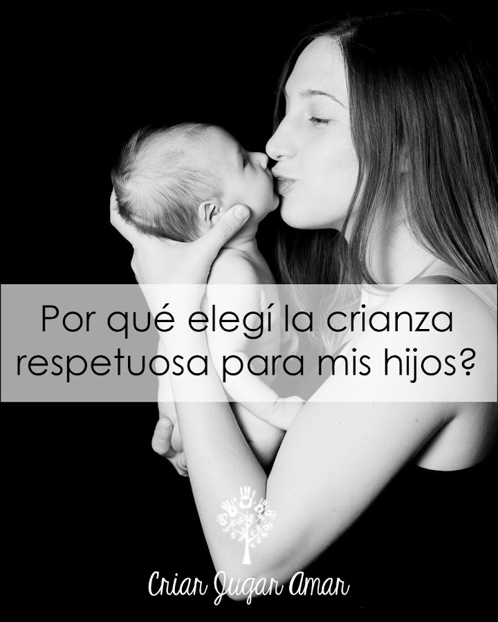 Somos el ejemplo a seguir para nuestros hijos, por eso, quiero transmitirle con la educación valores como el respeto o el cariño, 