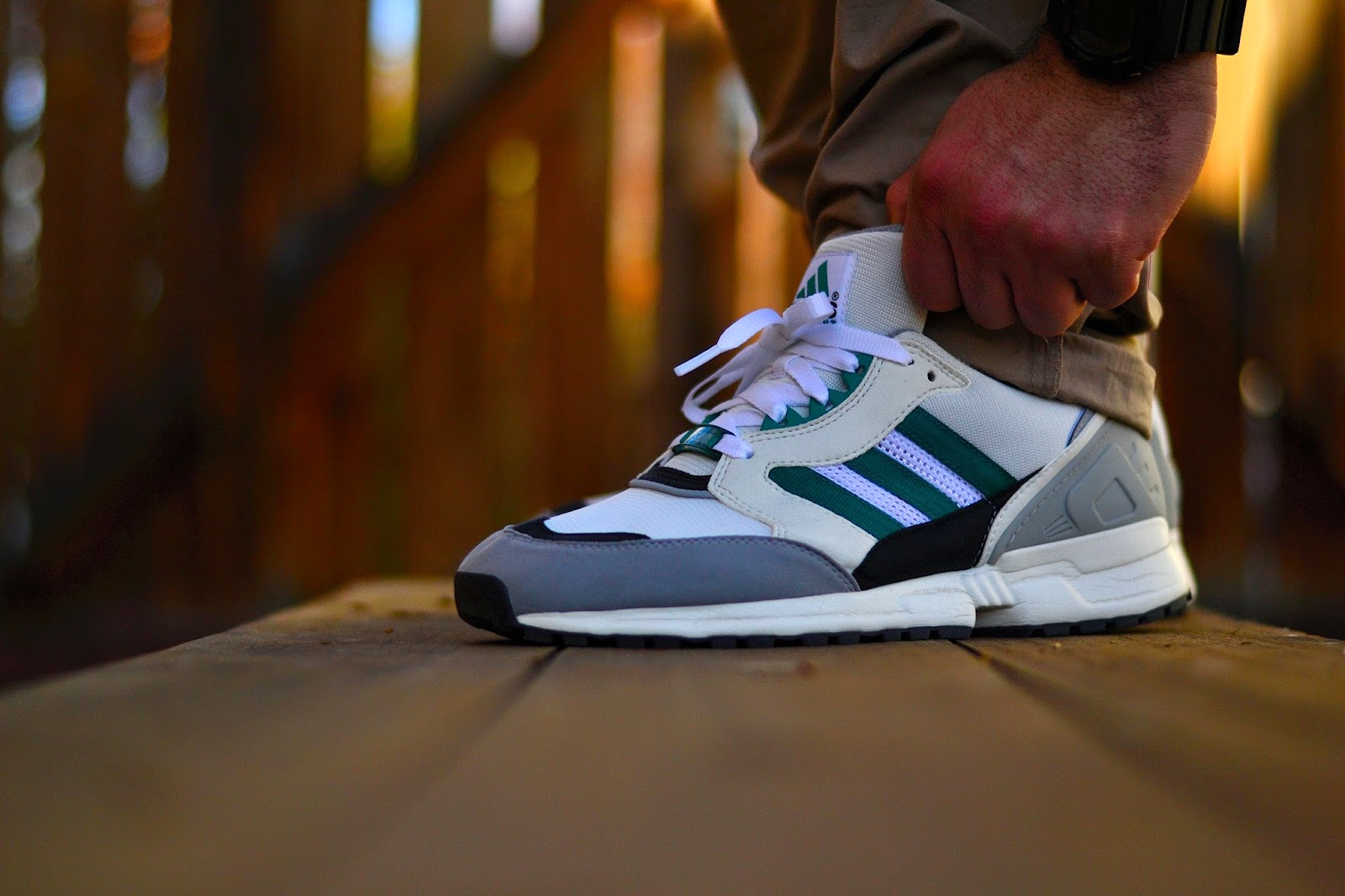 Adidas ZX 8000 на ноге